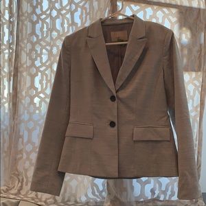 Banana Republic Gray Suit Skirt Set